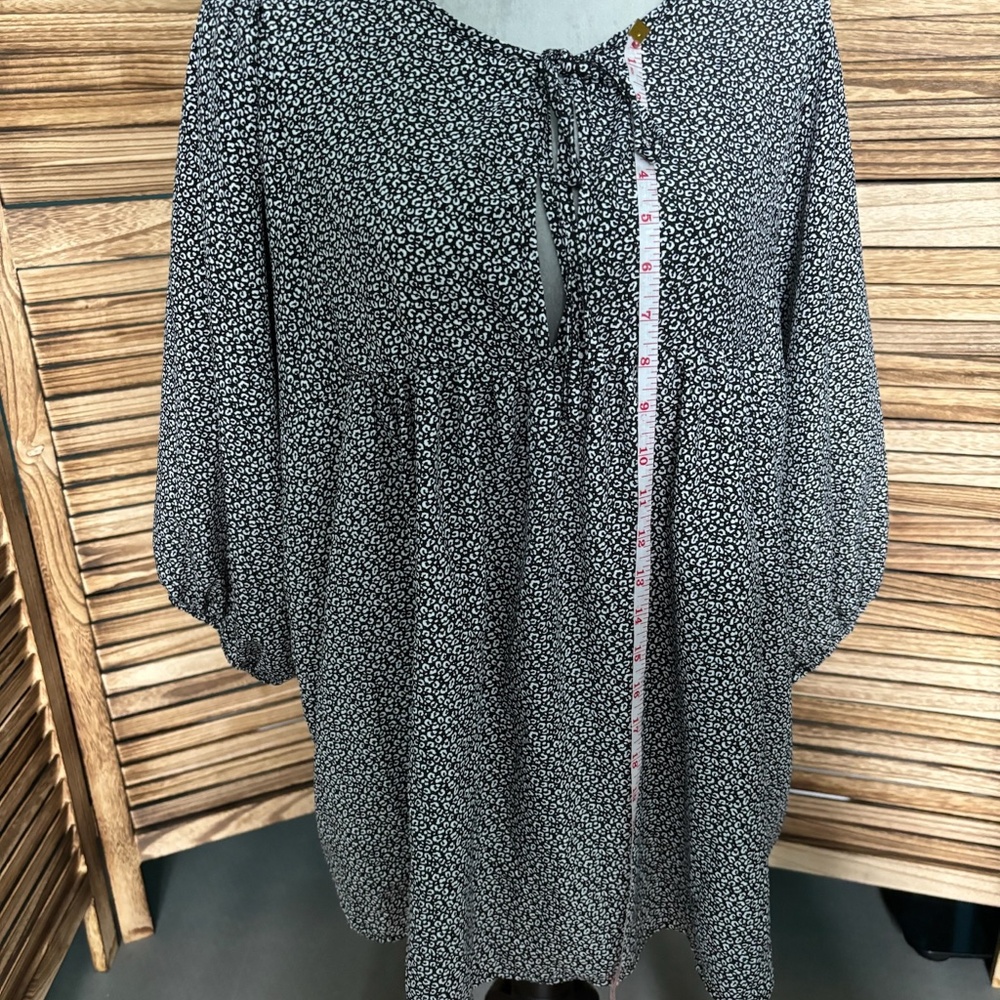Black & White Leopard Chic Soul Blouse